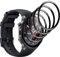 Jaavkkma 4 Pezzi Pellicola Protettiva per OnePlus Watch 2 Vetro Temperato, Anti-graffio/HD, 3D Curva Protezione Schermo per OnePlus Watch 2 - PMMA Film Protettivo Composito