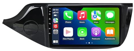 Genérico Android 14 Imagen De Marcha Atrás para Coche Navegación GPS, Pantalla Táctil De 9 Pulgadas Coche Reproductor Multimedia De Vídeo FM para KIA Ceed 2012 2013 2014 2015 2016 2017 2018