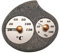 Hukka Design Maininki Sauna Hygro-Thermometer Luftfeuchtigkeit. Made in Finnland. Saunathermometer tolles Saunazubehör
