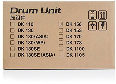 Original Kyocera/Mita 302H493010 / 302H493011 / DK150 Bildtrommel (schwarz, ca. 100.000 Seiten) für FS 1028, 1128, 1300, 1350