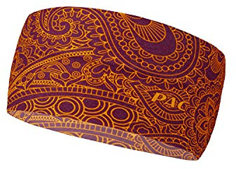 P.A.C. Headband Arwana Orange Multifunktionstuch - funktionelles Mikrofaser Stirnband, Halstuch, Schal, Kopftuch, Unisex