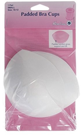 Hemline Women's Bra Cup, White, M
