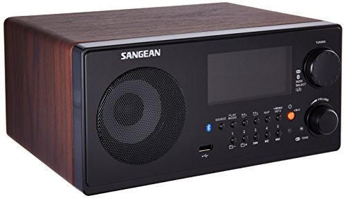 Sangean WR-22 - Reloj Digital con Radio portátil (Reloj, Digital, Am, FM, 87,5-108 MHz, 520-1710 kHz, LCD)