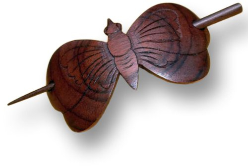 ISLAND PIERCINGS Haarspange Handarbeit aus Holz HS12