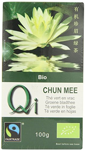 Qi Org Loose Leaf Chun Mee Tea 100g X 5 (Pack of 5)