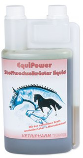 Equipower Vetripharm Stoffwechselkräuter Liquid 1 ltr.