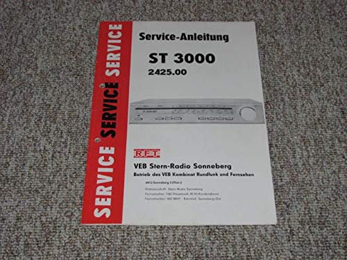 Service-Anleitung ST 3000 (2425.00)