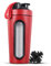 Knowooh Shaker Proteinshake Edelstahl Protein Shaker mit BlenderBall optimal für Eiweiß, Diät und Fitness Shakes, skaliert bis 700ml(rot)