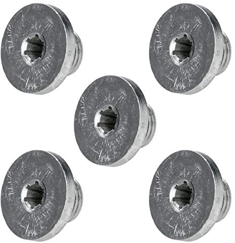 ECD Germany 5 x ÖAS-95948 5 Stück Ölablassschraube Ablassschraube Schraube M14x1,5 mit Dichtring für Ölwanne