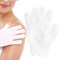 Monaldy Peeling-Handschuhe für Bad, Spa, Gesicht, Körper, Peeling, Peeling, Handschuhe, Dusche, weißes Tuch, Selbstmassage, 1 Paar