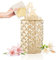 QINERSAW Scatola di Carte di Nozze in Legno Scatola per Buste Matrimonio Box Porta Buste Matrimonio Scatola per Partecipazioni di Nozze per Matrimonio (46 * 23 * 23CM)