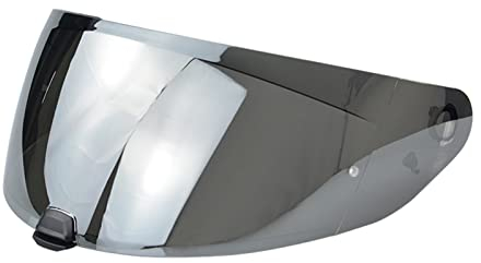 KOCAN Motorradhelm-Visiere,Helmvisier Ersatz für HJC i70 i10 Helm Motorrad Windschutzscheibe Helmlinse