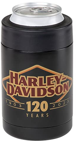 Harley-Davidson Dosenkühler zum 120. Jahrestag mit Logo und Schraubverschluss, limitierte Auflage