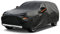 GUNHYI Autoabdeckung Wasserdicht und atmungsaktiv, Abdeckplane Geeignet für BMW X3, Kodiaq, GLC, Audi Q5, CX-5, CR-V, XC60, SUV Vollgarage Autoplane mit 7 Schichten Material.(460 zu 485 cm) YL