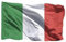 20 Bandiere Italia 50x70 CM, Tricolore Azzurri, Repubblica Italiana, Ottima qualità per feste e manifestazioni, Resistente alle intemperie dotata di innesto per asta (20)