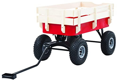 Handwagen 150 kg rot, Artikelfarbe rot und weiß