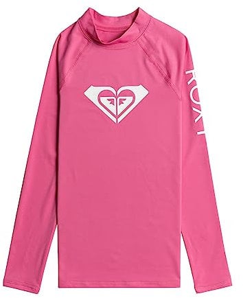 Roxy Whole Hearted - Long Sleeve UPF 50 Rash Vest for Girls 6-16