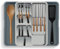 Cynrikah Range-Couverts pour Tiroirs, Range-Couverts Tiroirs Range-Couverts Extensible Organisateur de Couverts Range-Couverts Réglable Ustensiles Espace de Rangement Cuillères Fourchettes Couteaux
