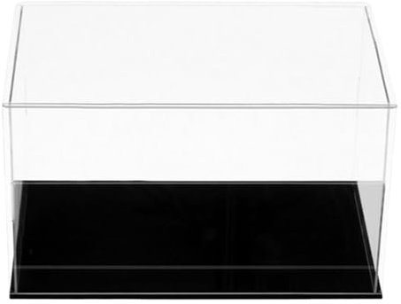 MERIGLARE Generic Acryl Vitrine, 35x15cm, Klar, Sammlerstücke, Souvenirs, Puppen, Actionfiguren, Display für Zuhause, Büro, Museum
