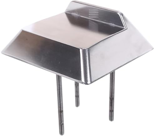 bima 971595 Auflaufstütze Quadro - Aluminium-Druckguss - 180 x 180 mm - 70 mm Toranschlag 45 mm über Boden - Torauflauf 25 mm hoch