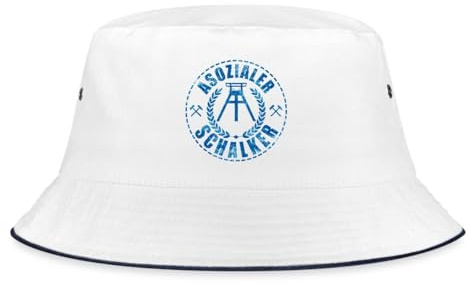 Spreadshirt Asozialer Schalker Spruch Fußball Sport Fischerhut