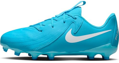 Nike JR Phantom GX II Academy FG/MG, Sneaker Uomo, Blue Fury/White, 37.5 EU