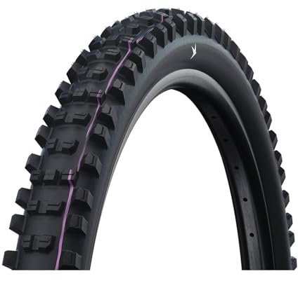 Schwalbe Fahrradreifen Shredda Rear – MTB Reifen 27.5 x 2,5 Zoll, 64-584 – Hinterrad Reifen für Mountainbike, E MTB – Fahrrad Reifen Gravity PRO - Radialtechnologie, Schwarz