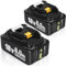 2 Stück 8.0Ah / 8000mAh Ersatzakku für Makita Akku 18V BL1860 Ersatzakku für Makita Akku BL1850B BL1850 BL1840 BL1830 BL1820 BL1815 mit LED Indikator für Werkzeuge (8.0-2 Stück)
