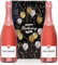 Taittinger Rose Champagne, Happy Birthday Twin Gift Box (Case of 2, 75cl) 12.5% abv