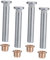 MUCKLILY 1 Satz Türscharnier -Kit Reparaturteile für Autotürscharniere Reparatursatz für Fahrzeugtürscharniere Reparaturset für Türscharniere Eisen