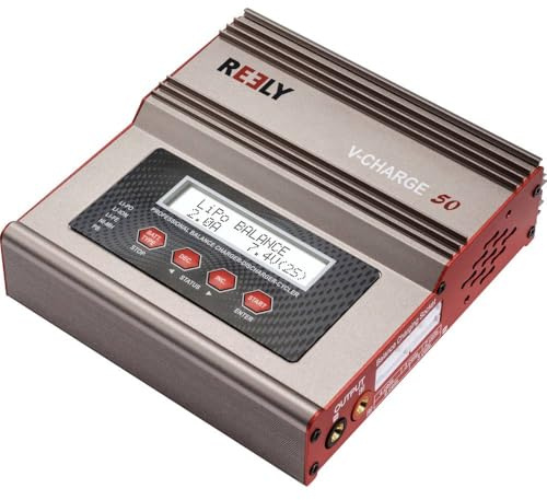 Reely V-Charge 50 Modellbau-Multifunktionsladegerät 12 V, 230 V 7 A LiIon, LiFePO, LiPo, NiCd, NiMH, Blei