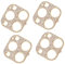 KOMBIUDA 4 Piezas Protector Rhinestone Promax de Material Protección Decorativa y Práctica Resistente Arañazos Accesorios Cámara Móvil