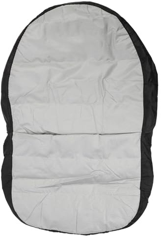Marhynchus Couvercle de Siège de Tracteur Protecteur 600D Tissu Oxford PU Revêtement PU Ajustement Universel Imperméable pour les Tracteurs Fix de Fourchettes avec Gris Clair Ajustement