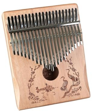 Anfänger Kalimba Kalimba Mit 21 Tasten Audio-Konnektivität Und Manueller Stimmung Für Elektrischen Spielstil