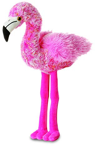 Aurora World Ltd Mini Flopsie Plüschtier Flamingo, 20,5 cm