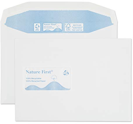 Blake Purely Environmental Nature First Recycling Umschlage Kuvertierhüllen Briefumschläge Naßklebung