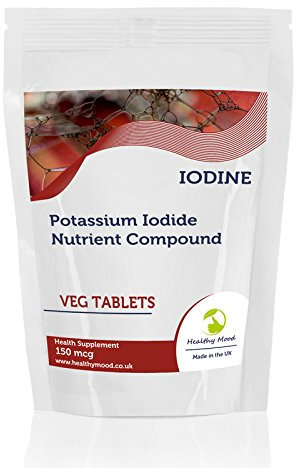 Iodine Potassium 150mcg 90 Vegetarian Tablets Pills Health Food Supplements Nutrition