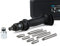 Capri Tools Juego de destornilladores de impacto premium, manual reversible, para tornillos de pinza de freno, 1/2 pulgadas, destornillador