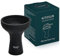 Kitosun Shisha Kopf Wasserpfeife Schüssel – Silikon 7 Loch Phunnel Schalen – Perfekt mit kaloud Lotus – Shisha Bowl schwarz Farbe – rechts Ersatz für Tonerde & Keramik Schalen 8,9 cm hoch