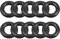 sourcing map 10 Stück Nitrilkautschuk O-Ring Metrische Dichtung Dichtungsring Dichtungen Gummi 20mm Außendurchm. 10mm Innendurchm. 5mm Breite