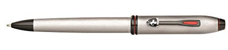 Cross Townsend Ferrari Medium Ballpoint Pen - Chrome/Aluminium Grey + Premium Gift Box