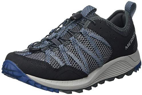 Merrell Wildwood AEROSPORT, Zapatillas para Caminar Hombre, Gris (Rock), 44 EU