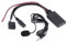 Akozon Adattatore cavo audio Bluetooth per auto AUX-IN Bluetooth in macchina con microfono Chiamata in vivavoce Adatto per Focus 6000CD