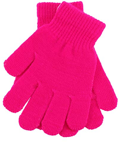 BESPORTBLE Handschuhe Winter Kinderhandschuhe Kinder Strickhandschuhe -Vollfingerhandschuhe Dehnbar Gestrickt Einfarbig -Finger-Handschuhe für Ski Herbst (4-12 Handschuhe Kinder