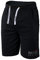 Mount Swiss Herren Shorts 3XL Schwarz 100% Baumwolle große Größen Kurze Freizeithose Sporthose elastischer Bund Taschen atmungsaktiv bequem Sommerhose Übergröße