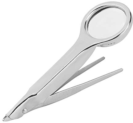 Uhrenzubehör, 10-fache Pinzette, Lupe, multifunktional, für die Reparatur, Busniess, Heimgebrauch, Uhrmacher