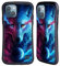 Head Case Designs Licenza Ufficiale Jonas JoJoesArt Jödicke Lupo Galassia Animali Selvatici Custodia Cover Ibrida Compatibile con Apple iPhone 13