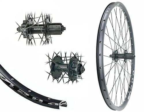 Hinterrad 28 MTB DH21 Disc schwarz Shimano TX506 Scheibenbremse 6 Loch 21-622 28 Zoll