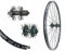 Hinterrad 28 MTB DH21 Disc schwarz Shimano TX506 Scheibenbremse 6 Loch 21-622 28 Zoll
