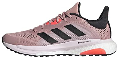 Adidas Damen Solar Glide 4 St Sneaker, Wonmau/Carbon/Turbo, 40 EU